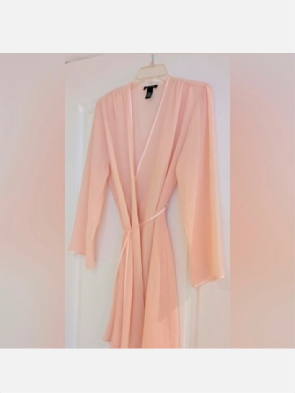 Women's Jones New York Sheer Pink Robe